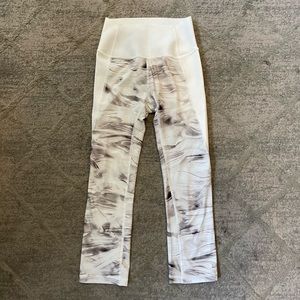 GapFit Marble Print Leggings Size XS